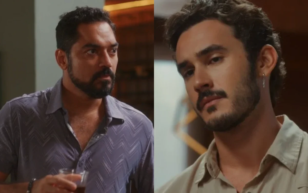 Ronei e João Raul em Coração Acelerado. (Foto: reprodução/Globo)