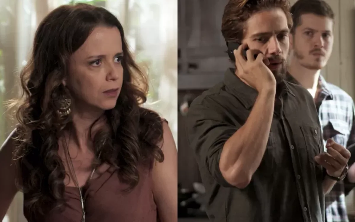 Severa e Felipe em Além do Tempo. (Foto: reprodução/Globo)