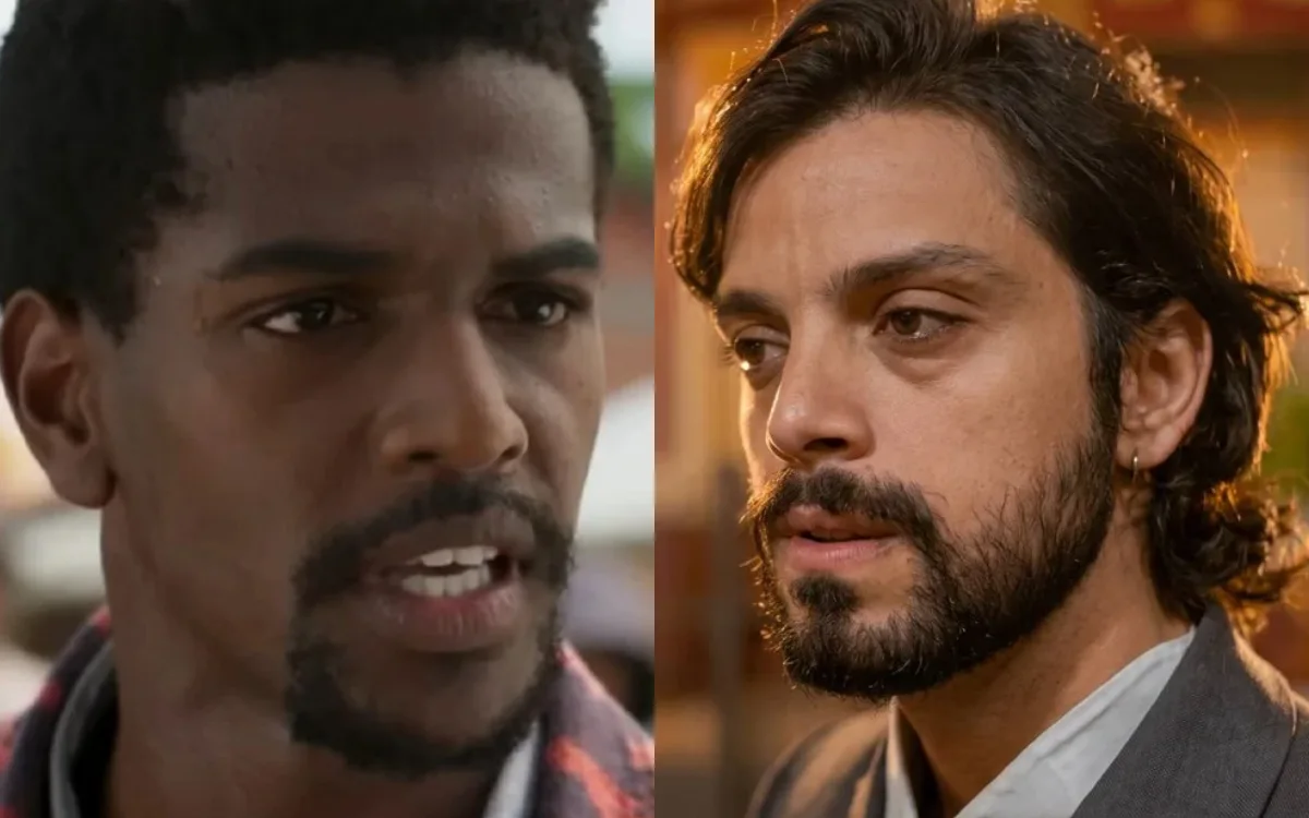 Tonho e Omar em A Nobreza do Amor. (Foto: reprodução/Globo)