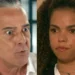 Ulisses (à esquerda) e Nancy (à direita) em cenas de Quem Ama Cuida.