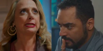 Verônica e Ronei em Coração Acelerado. (Foto: reprodução/Globo)