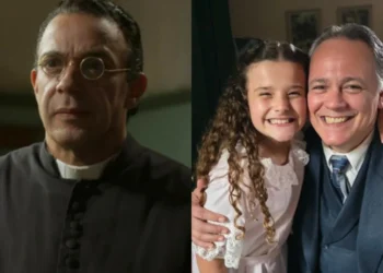 Viriato e Ritinha em A Nobreza do Amor. (Foto: reprodução/Globo)