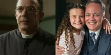 Viriato e Ritinha em A Nobreza do Amor. (Foto: reprodução/Globo)
