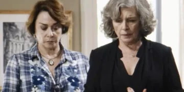 Zilda e Vitória em Além do Tempo. (Foto: reprodução/Globo)