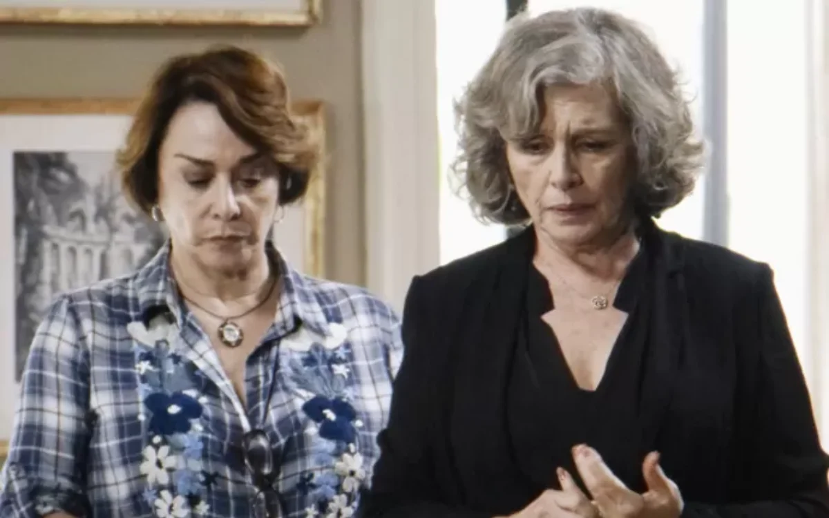 Zilda e Vitória em Além do Tempo. (Foto: reprodução/Globo)
