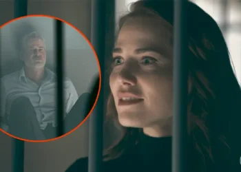 Adriana e Ademir na prisão em Quem Ama Cuida.