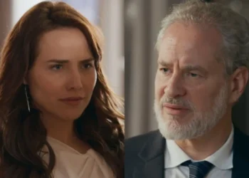 Adriana e Ademir em Quem Ama Cuida. (Foto: reprodução/Globo)