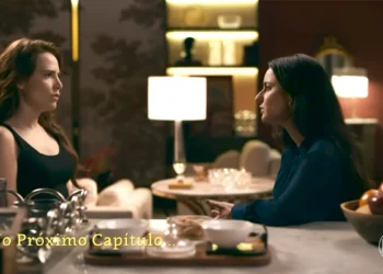 Adriana e Suely conversando em cena de Quem Ama Cuida.