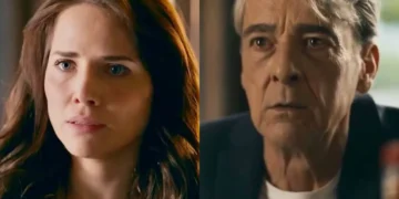 Adriana e Ulisses em Quem Ama Cuida. (Foto: reprodução/Globo)