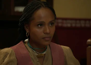 Alika em cena da novela A Nobreza do Amor.