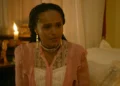 Alika (Duda Santos) em A Nobreza do Amor (Foto: Reprodução/TV Globo)