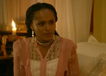 Alika (Duda Santos) em A Nobreza do Amor (Foto: Reprodução/TV Globo)