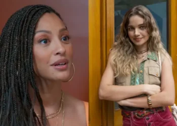 Bela e Lia em Por Você. (Foto: reprodução/Globo/Estevam Avelar)