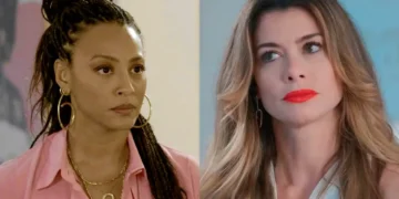 Bela e Vanessa em Por Você. (Foto: reprodução/Globo)