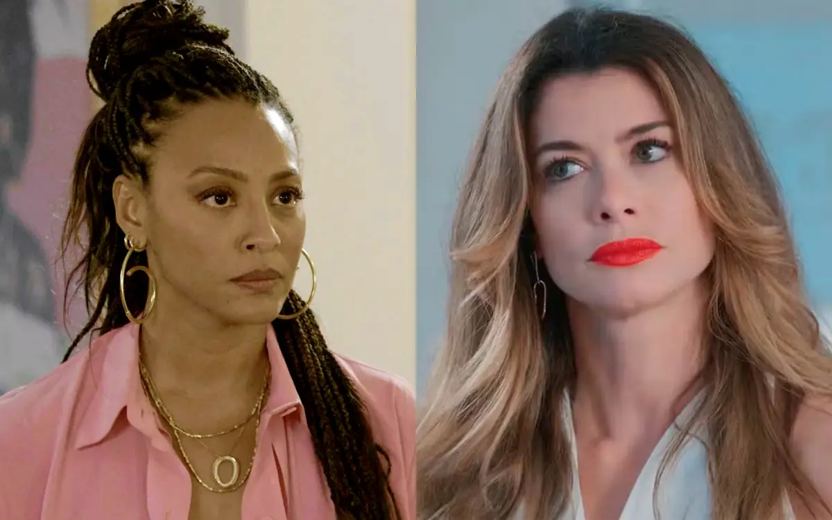 Bela e Vanessa em Por Você. (Foto: reprodução/Globo)