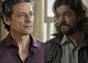 Bento e Bernardo em Além do Tempo. (Foto: reprodução/Globo)