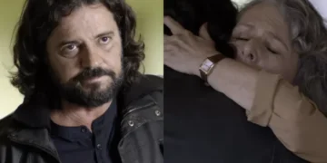 Vitória e Bernardo em Além do Tempo. (Foto: reprodução/Globo)