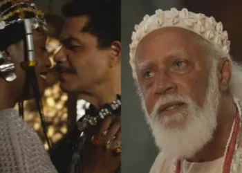Binta, Pascoal e Chinua em A Nobreza do Amor. (Foto: reprodução/Globo)