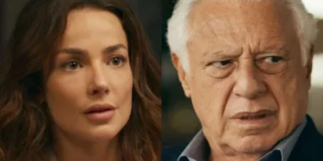 Bruna e Arthur em Quem Ama Cuida. (Foto: reprodução/Globo)