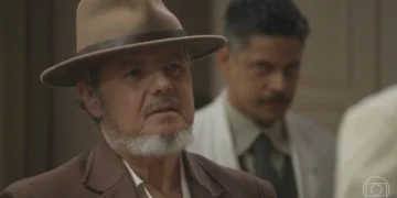 Casemiro (Cassio Gabus Mendes) em A Nobreza do Amor (Foto: Reprodução/TV Globo)