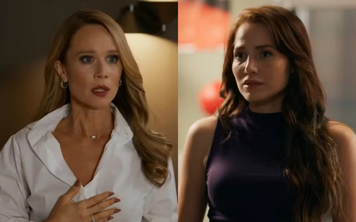 Dora e Adriana em Quem Ama Cuida. (Foto: reprodução/Globo)