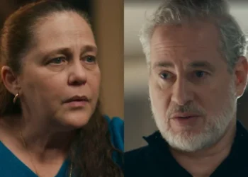 Elisa e Ademir em Quem Ama Cuida. (Foto: reprodução/Globo)