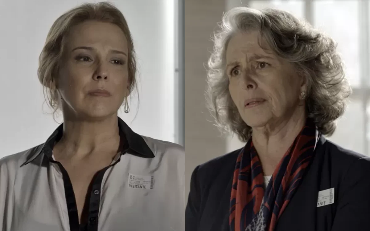Emília e Vitória em Além do Tempo. (Foto: reprodução/Globo)