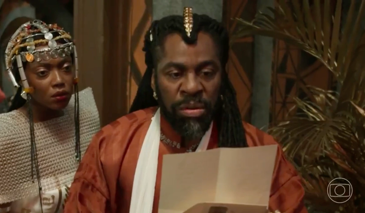 Jendal (Lázaro Ramos) em A Nobreza do Amor (Foto: Reprodução/TV Globo)
