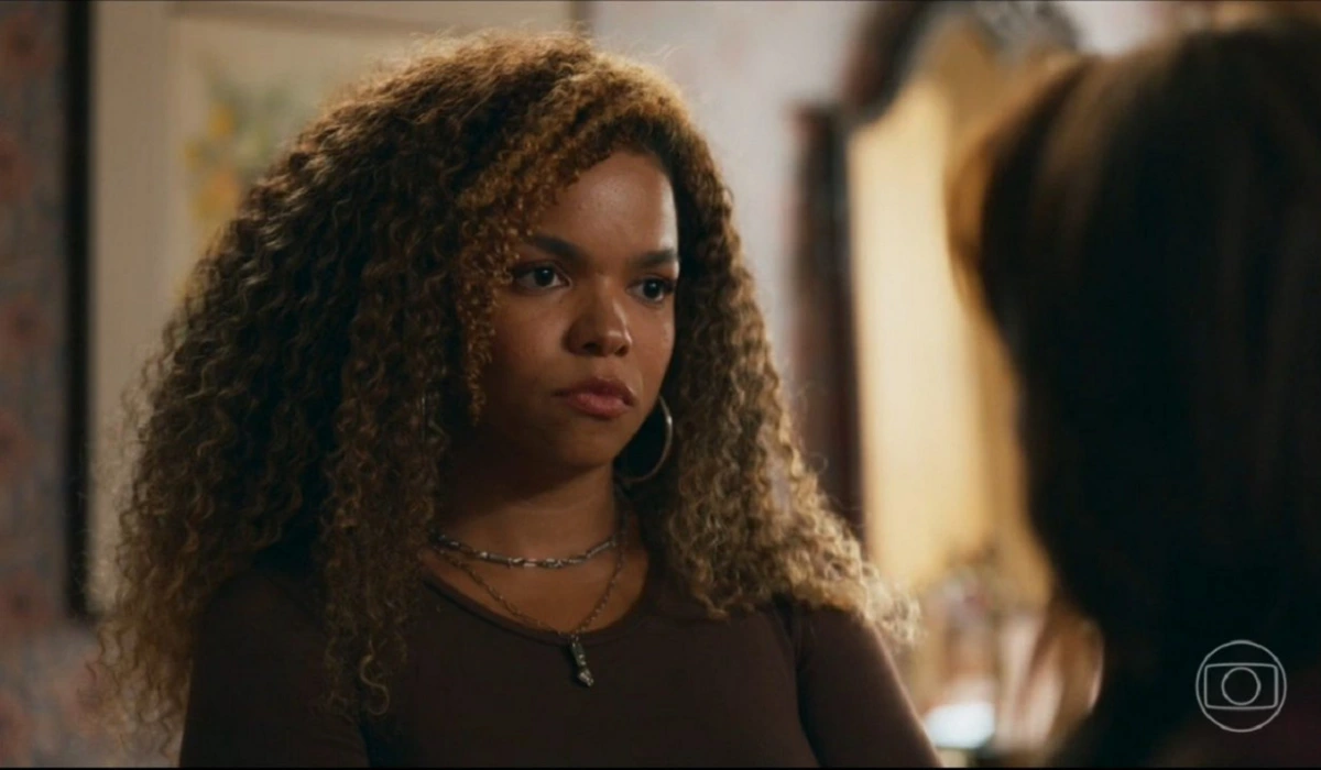 Nancy (Jeniffer Nascimento) em Quem Ama Cuida (Foto: Reprodução/TV Globo)