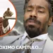 Jendal segurando Malungo pela gravata em um penhasco, em cena de A Nobreza do Amor.
