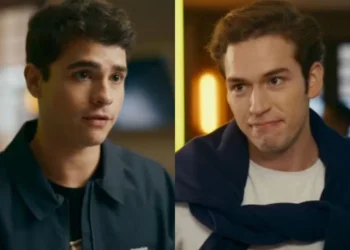 Mau Mau e Felipe em Quem Ama Cuida. (Foto: reprodução/Globo)