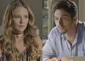 Melissa e Roberto em Além do Tempo. (Foto: reprodução/Globo)