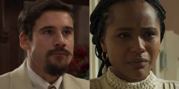 Alika e Mirinho em A Nobreza do Amor. (Foto: reprodução/Globo)