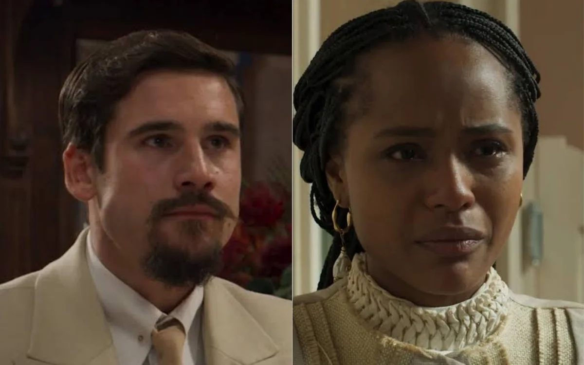 Alika e Mirinho em A Nobreza do Amor. (Foto: reprodução/Globo)