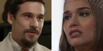 Mirinho e Virgínia em A Nobreza do Amor. (Foto: reprodução/Globo)