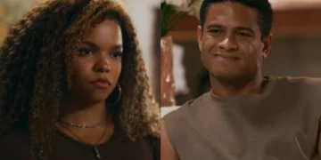 Nancy e Tiago em Quem Ama Cuida. (Foto: reprodução/Globo)