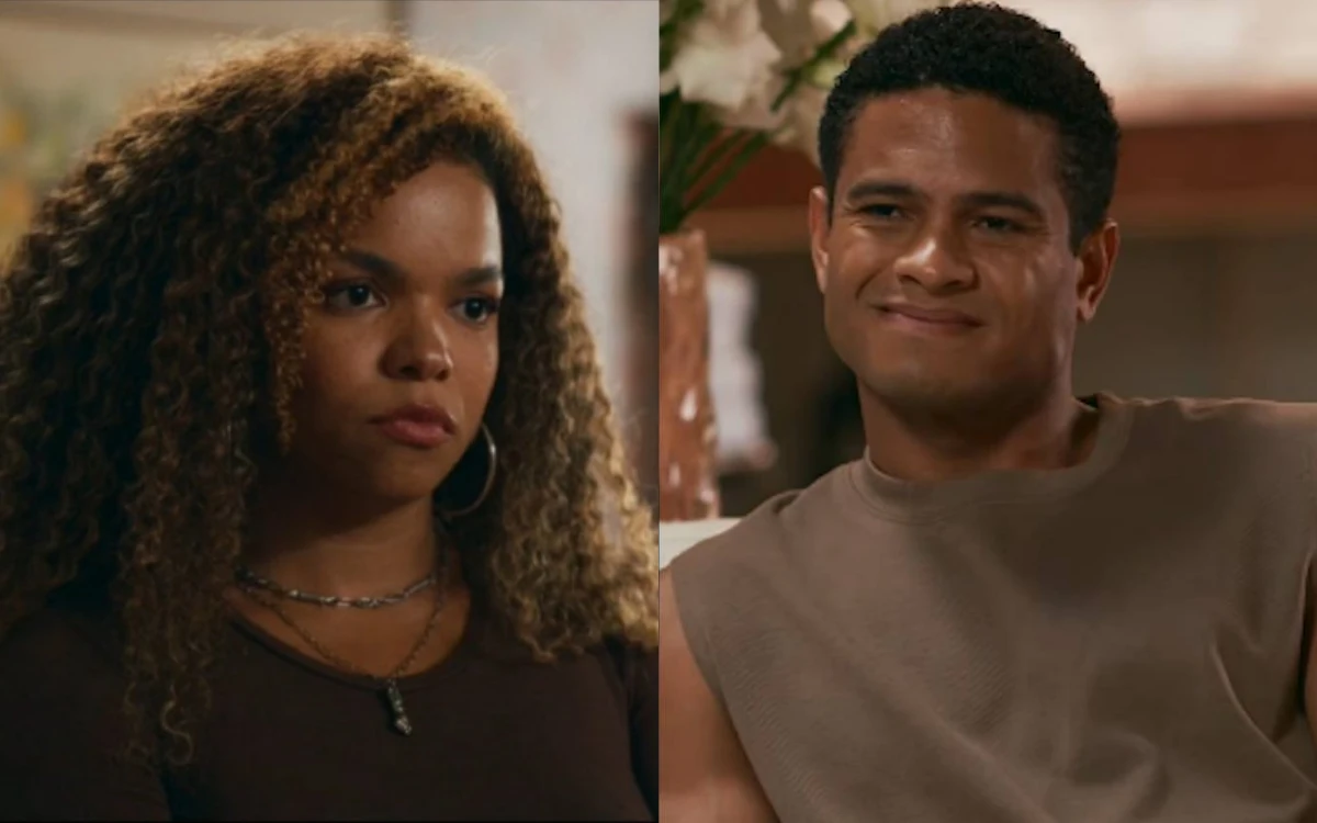 Nancy e Tiago em Quem Ama Cuida. (Foto: reprodução/Globo)