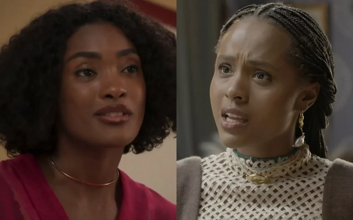 Niara e Alika em A Nobreza do Amor. (Foto: reprodução/Globo)
