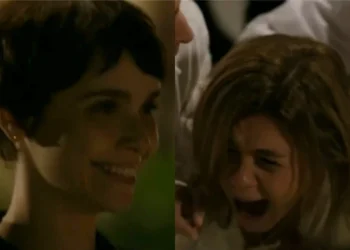 Nina e Carminha em Avenida Brasil. (Foto: reprodução/Globo)