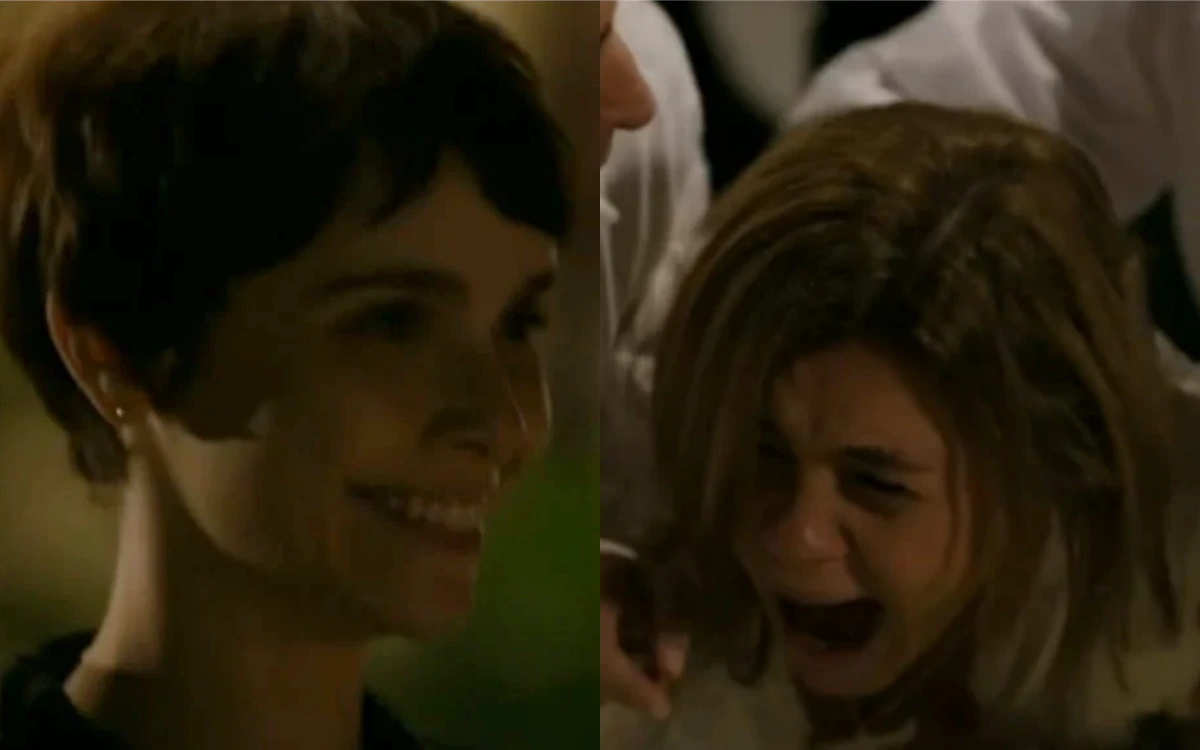 Nina e Carminha em Avenida Brasil. (Foto: reprodução/Globo)