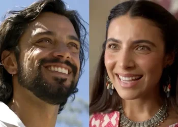 Omar e Salma em A Nobreza do Amor. (Foto: reprodução/Globo)