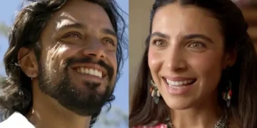 Omar e Salma em A Nobreza do Amor. (Foto: reprodução/Globo)