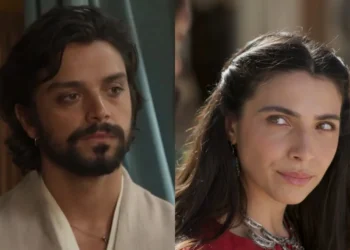 Salma e Omar em A Nobreza do Amor. (Foto: reprodução/Globo)