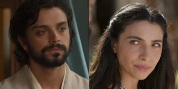 Salma e Omar em A Nobreza do Amor. (Foto: reprodução/Globo)