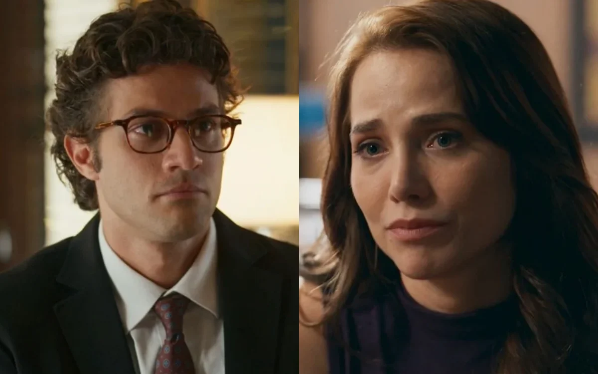 Pedro e Adriana em Quem Ama Cuida. (Foto: reprodução/Globo)