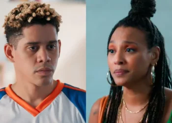 Peixe e Bela em Por Você. (Foto: reprodução/Globo)