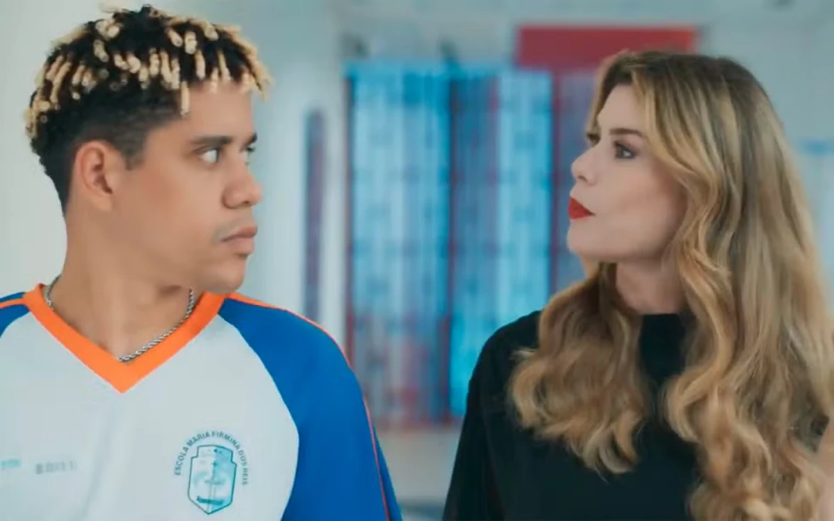 Vanessa e Peixe em Por Você. (Foto: reprodução/Globo)