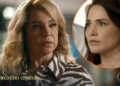 Pilar encarando Adriana em cena de Quem Ama Cuida.