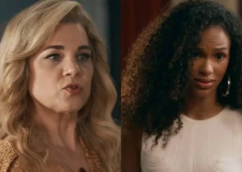 Pilar e Andréa em Quem Ama Cuida. (Foto: reprodução/Globo)