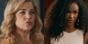 Pilar e Andréa em Quem Ama Cuida. (Foto: reprodução/Globo)